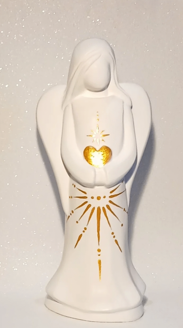 engel mit lichtsegen