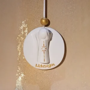 Schutzengel „Lichtsegen” im Medaillon