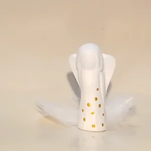 Schutzengel mit feinen goldenen Punkten